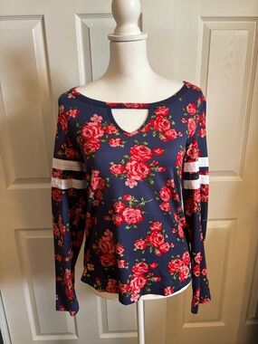 Juniors Joe Boxer Floral Top